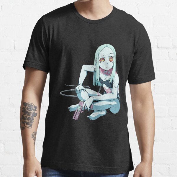 Rebecca - Cyberpunk Anime Girl Unisex AOP Cut & Sew T-shirt