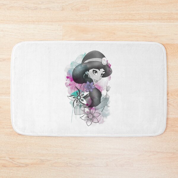 Item preview, Jasmine Floral Watercolor Portrait designed and sold by DenisJoness.