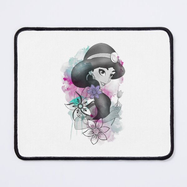 Item preview, Jasmine Floral Watercolor Portrait designed and sold by DenisJoness.