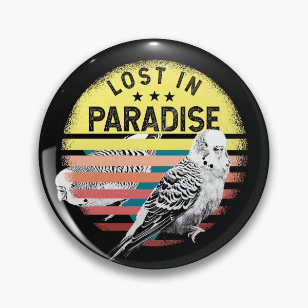Item preview, Lost in Paradise Budgies designed and sold by Alienphysique.