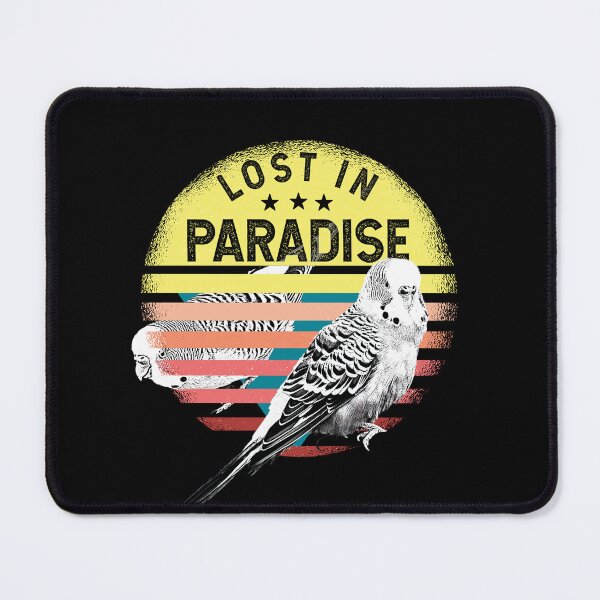 Item preview, Lost in Paradise Budgies designed and sold by Alienphysique.