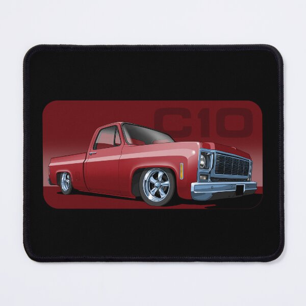 Item preview, 1980 Chevrolet C10 pickup in red designed and sold by candc-retro.