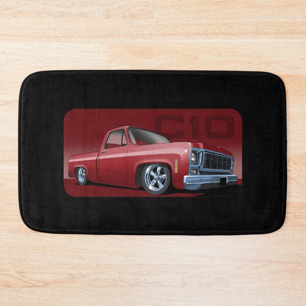 Item preview, 1980 Chevrolet C10 pickup in red designed and sold by candc-retro.