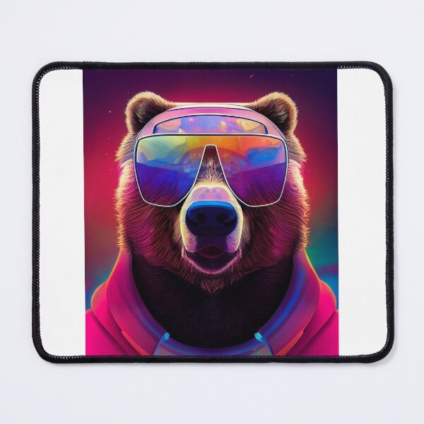 Item preview, Funky Grizzly Bear designed and sold by A-Skyman.