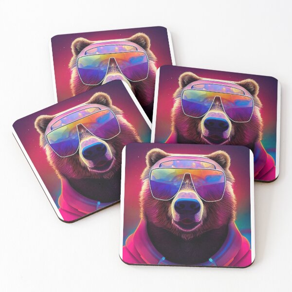 Item preview, Funky Grizzly Bear designed and sold by A-Skyman.