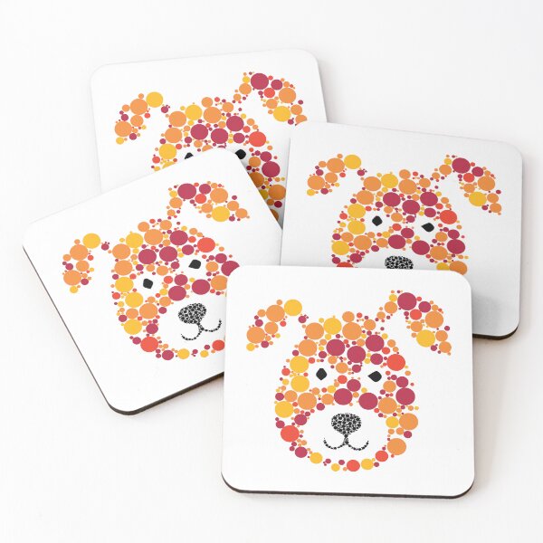 Item preview, Polka dot Dogs,Cute Little colorful Bichon for pets lovers designed and sold by BestTshirtArt.