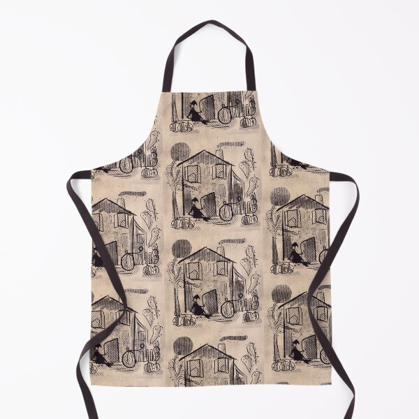 Item preview, Vintage Halloween witches cottage designed and sold by ArtbyPriscilla.