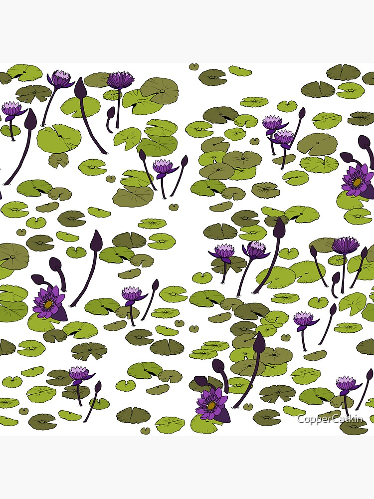 Tahitian Water Lilies by CopperCatkin