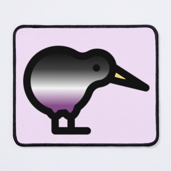 Item preview, Asexual pride kiwi designed and sold by Camilla Wynter.