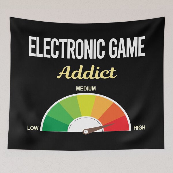 Item preview, Addict Electronic Games designed and sold by PriscillaHerna.