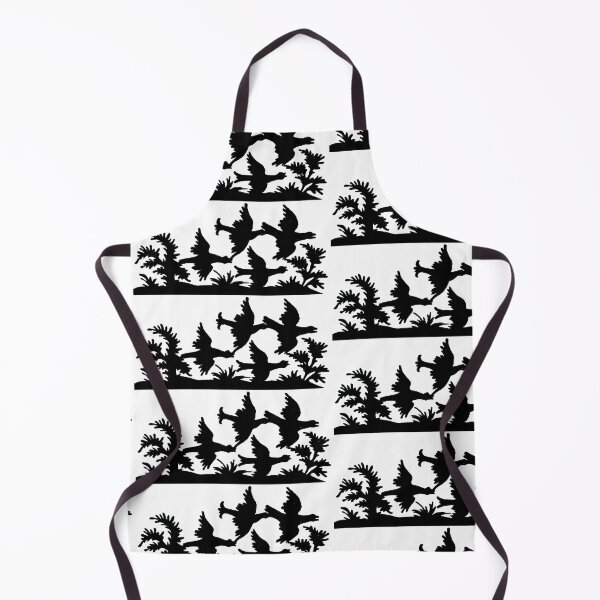Item preview, Fairytale Germany Capercaillie Forest Hunting Birds Ravens Papercut Silhouette Black designed and sold by G-M-Designs.
