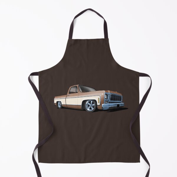 Item preview, 1980 Chevrolet C10 pickup in tan and white designed and sold by candc-retro.