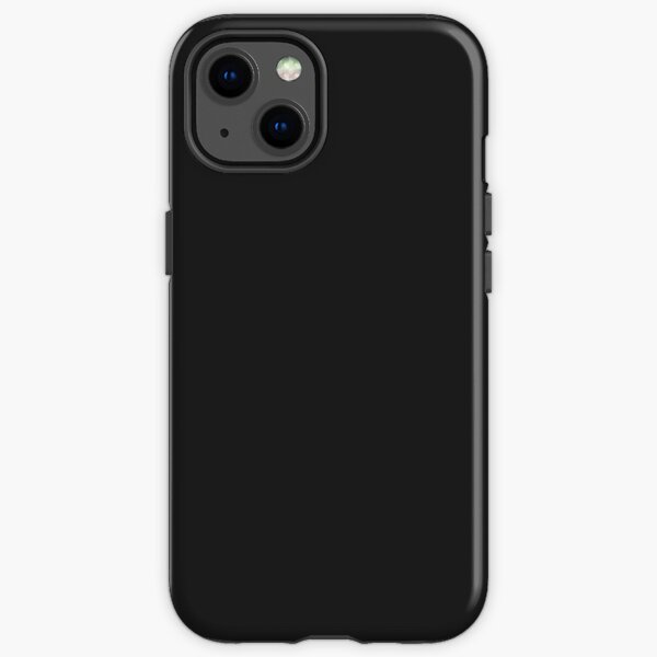PLAIN BLACK | SOLID BLACK | DARKEST BLACK | MOONLESS SKY | ACCENT BLACK | HIGHEST SELLING BLACK iPhone Tough Case