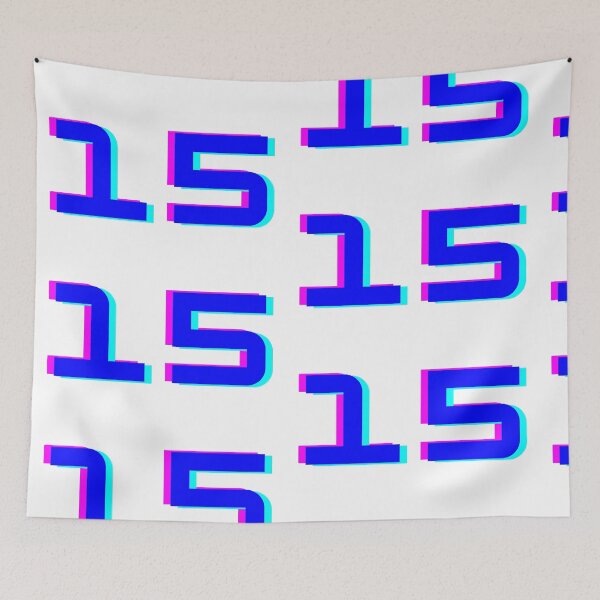 Item preview, number fifteen / Numbers for children designed and sold by Constructive27.