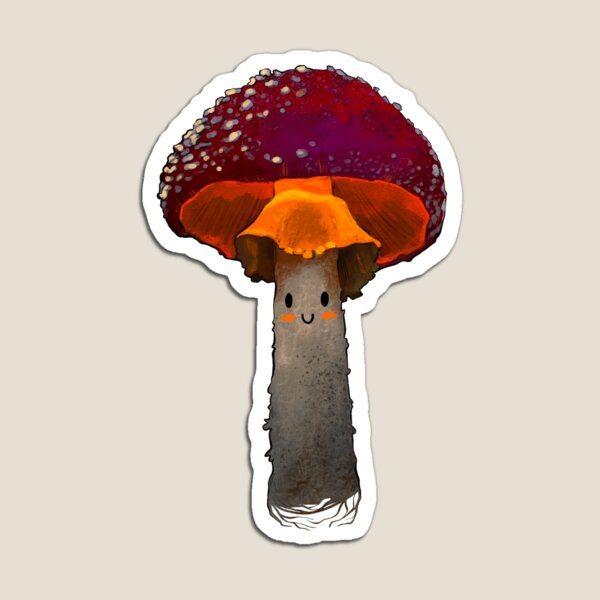 Shiny Mushroom Magnet