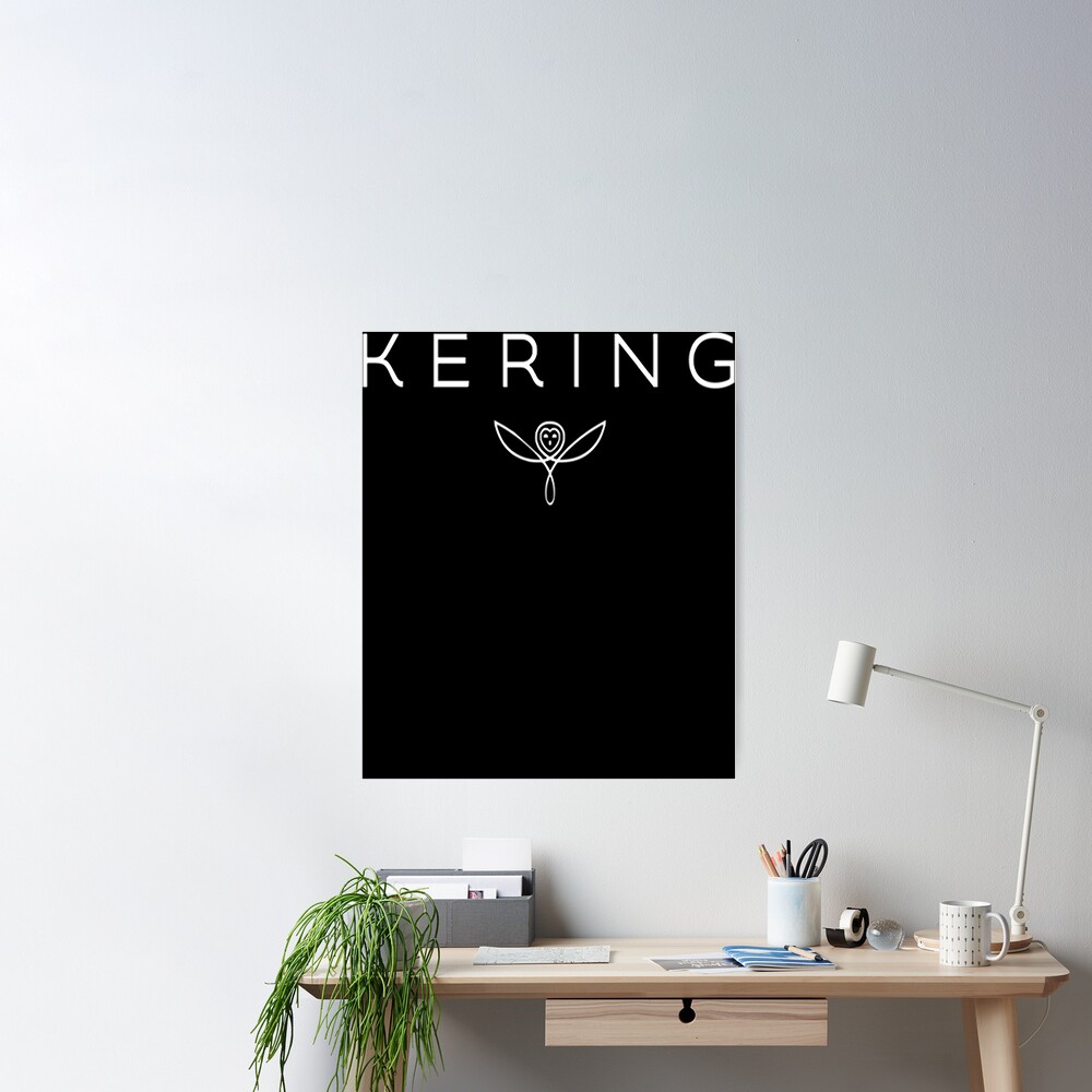 SALE - Kering Logo Poster for Sale by FunnyHAMMONS