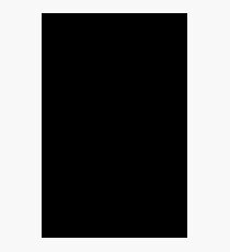 PLAIN BLACK | SOLID BLACK | DARKEST BLACK | MOONLESS SKY | ACCENT BLACK | HIGHEST SELLING BLACK Photographic Print