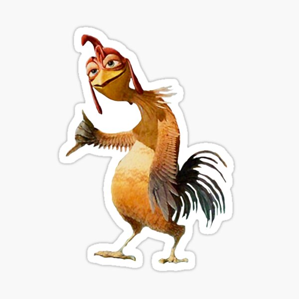 "Chicken Joe funny meme" Sticker for Sale by LILIANAYOUNGS Redbubble