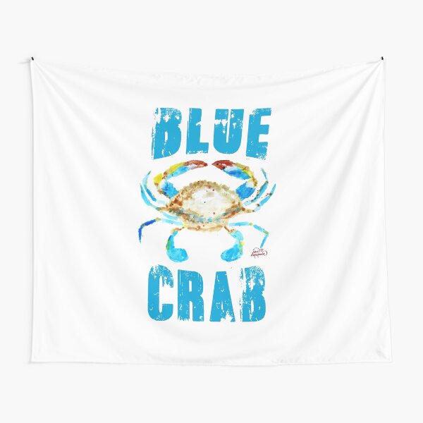 Blue Crab type Tapestry