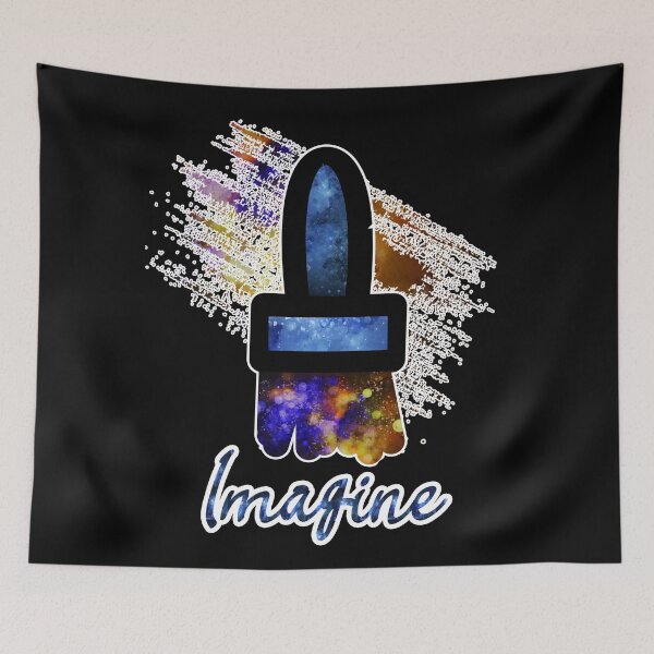 Item preview, 'Let's Paint the Nebulae' - Composition Designs for T-shirts, stickers and other accessories designed and sold by Ridiculam Toga.