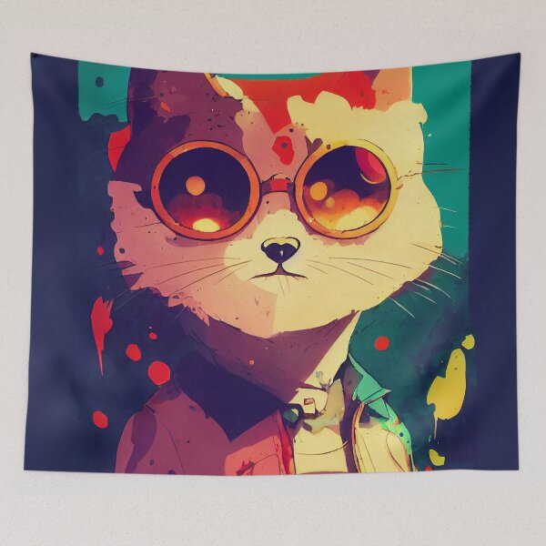 Item preview, Cool cat designed and sold by NianderQuinn.