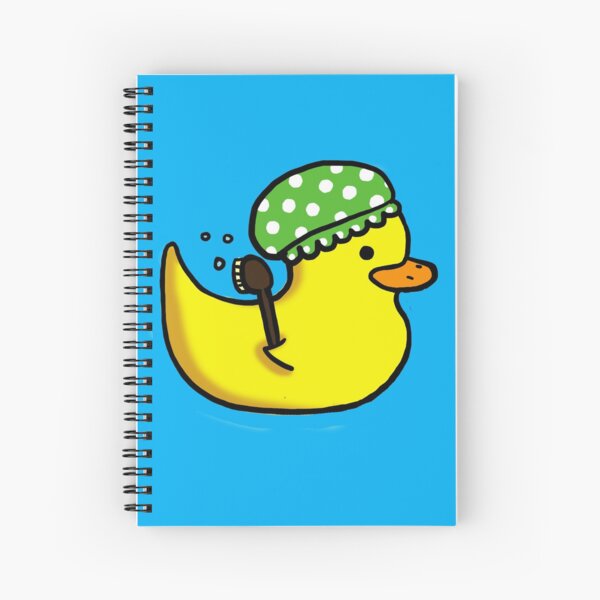 Rub-a-Dub Ducky Spiral Notebook