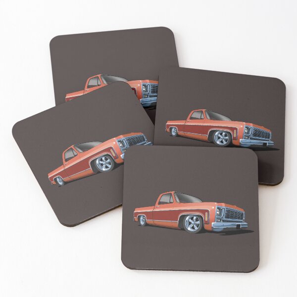 Item preview, 1980 Chevrolet C10 pickup in reds designed and sold by candc-retro.