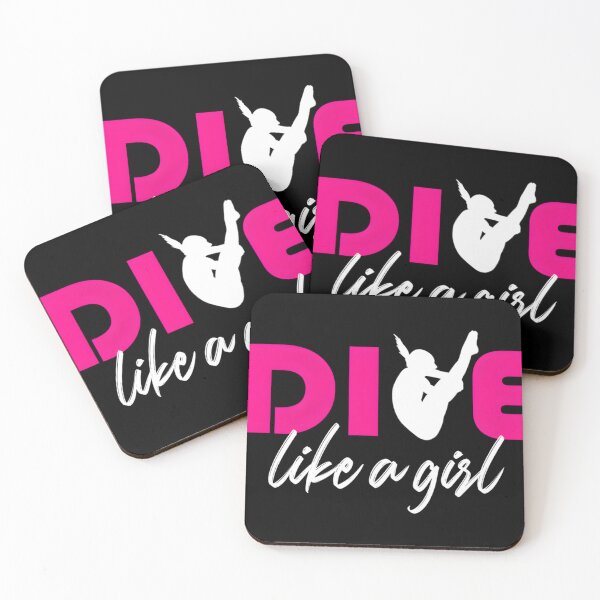 Item preview, Dive like a girl Springboard Diving Girls High Diver Gift Classic  designed and sold by pudlikchww.