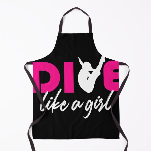 Item preview, Dive like a girl Springboard Diving Girls High Diver Gift Classic  designed and sold by pudlikchww.
