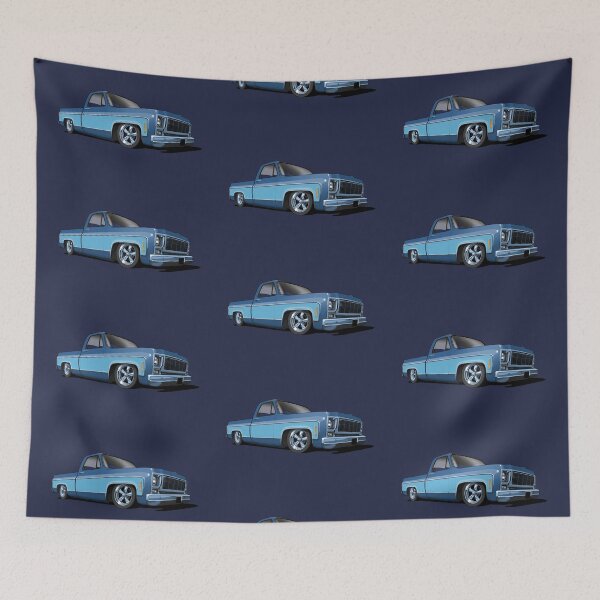 Item preview, 1980 Chevrolet C10 pickup in blues designed and sold by candc-retro.