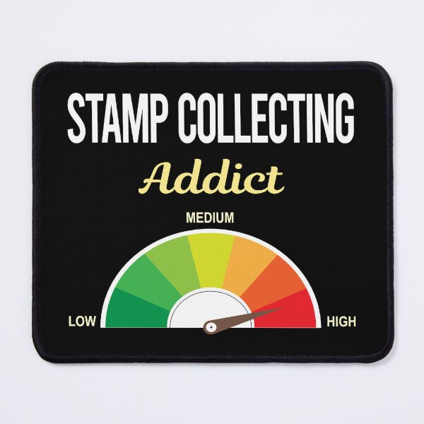 Item preview, Addict Stamp Collecting Stamps Philately Philatelist designed and sold by PriscillaHerna.
