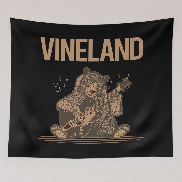 Item preview, Bear With Guitar Vineland designed and sold by BloodMoneyTwit.