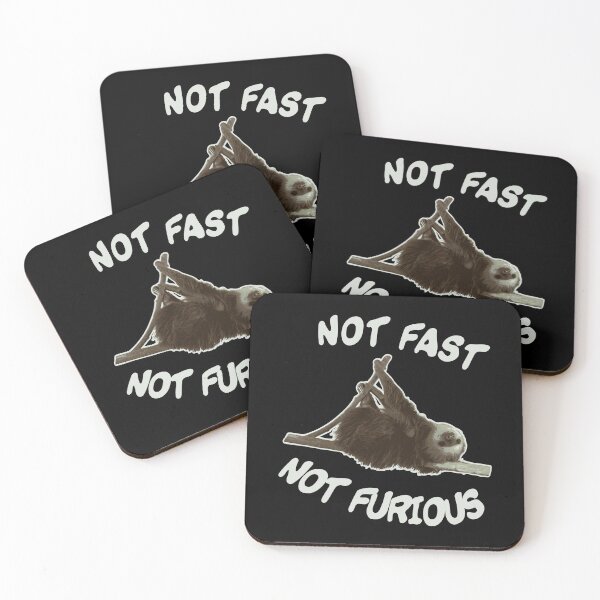 Item preview, Not Fast Not Furious Sloth Funny Saying Sleep Joke designed and sold by CreatDifference.