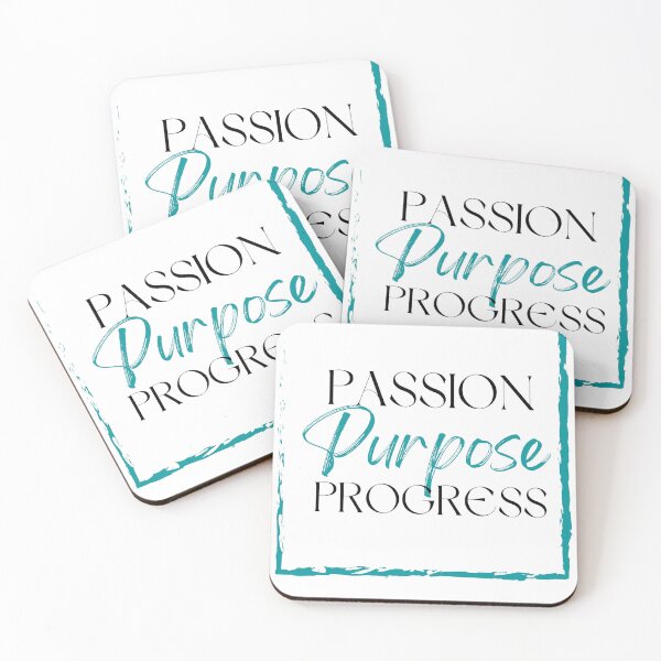Item preview, PASSION , PURPOSE, PROGRESS designed and sold by HelloTARA.