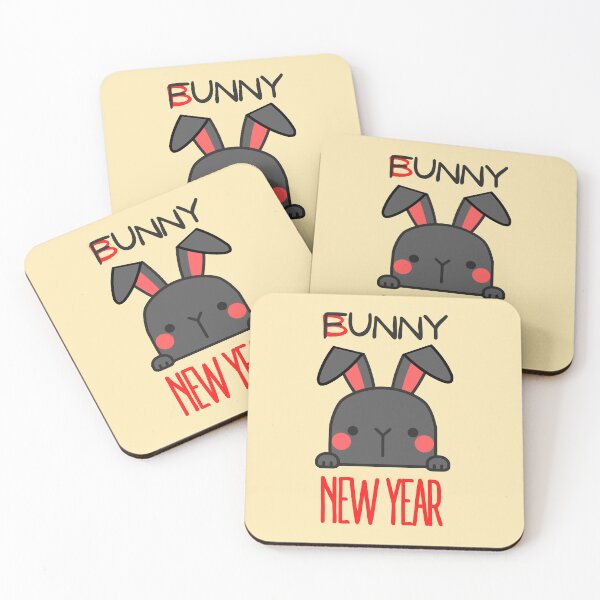 Item preview, Bunny Funny New Year.  2023 Year of Black Water Rabbit designed and sold by trendingatees.