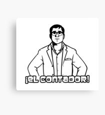 El Contador Canvas Print