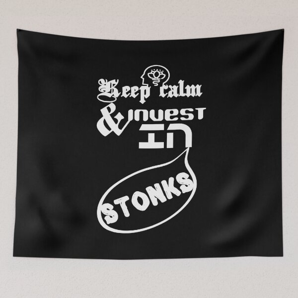 Item preview, Keep calm and invest in stonks.,,v3 designed and sold by Chakilogy.