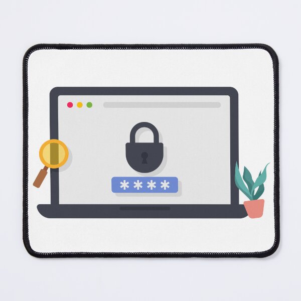 Item preview, Data security, laptop screen lock designed and sold by GraphicMall.