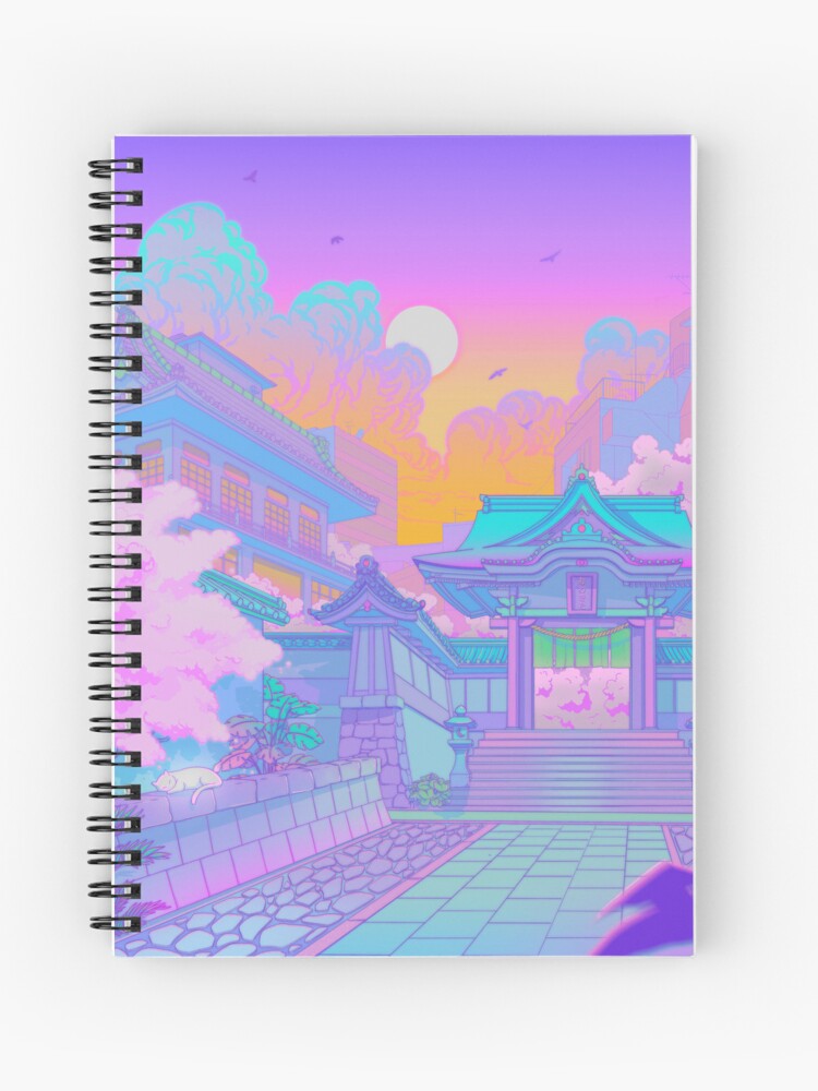 Thumbnail 1 of 3, Journal, Sunset in Kyoto designed and sold by EloraPautrat.