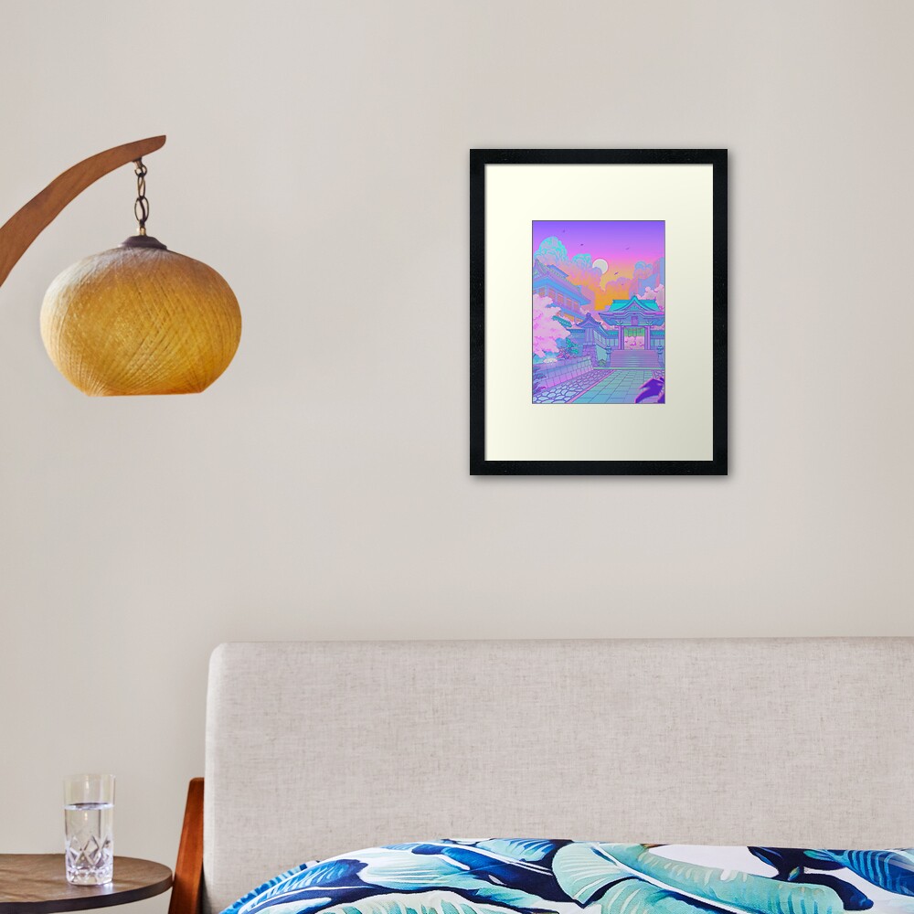 Item preview, Framed Art Print designed and sold by EloraPautrat.