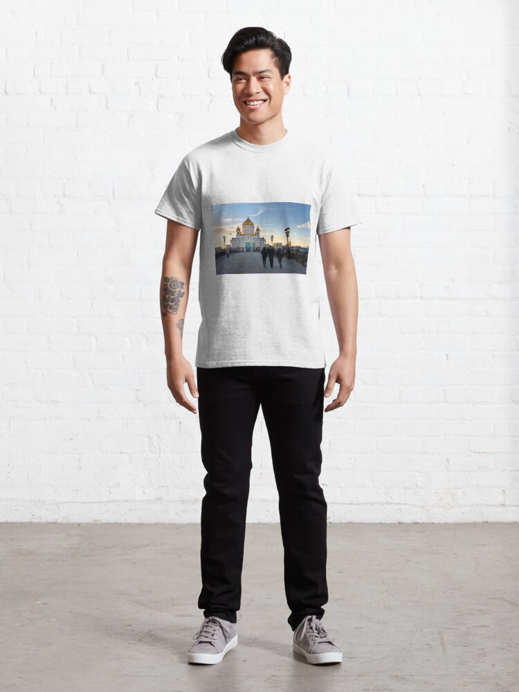 Alternate view of Cathedral of Christ the Saviour - Moscow Russia Classic T-Shirt