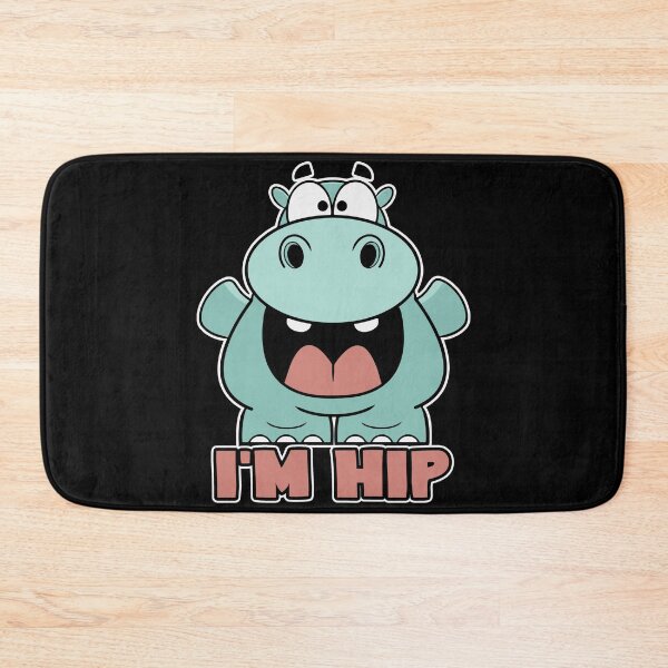 Item preview, Hippo - Cute Hippo designed and sold by UnknownArtistt.