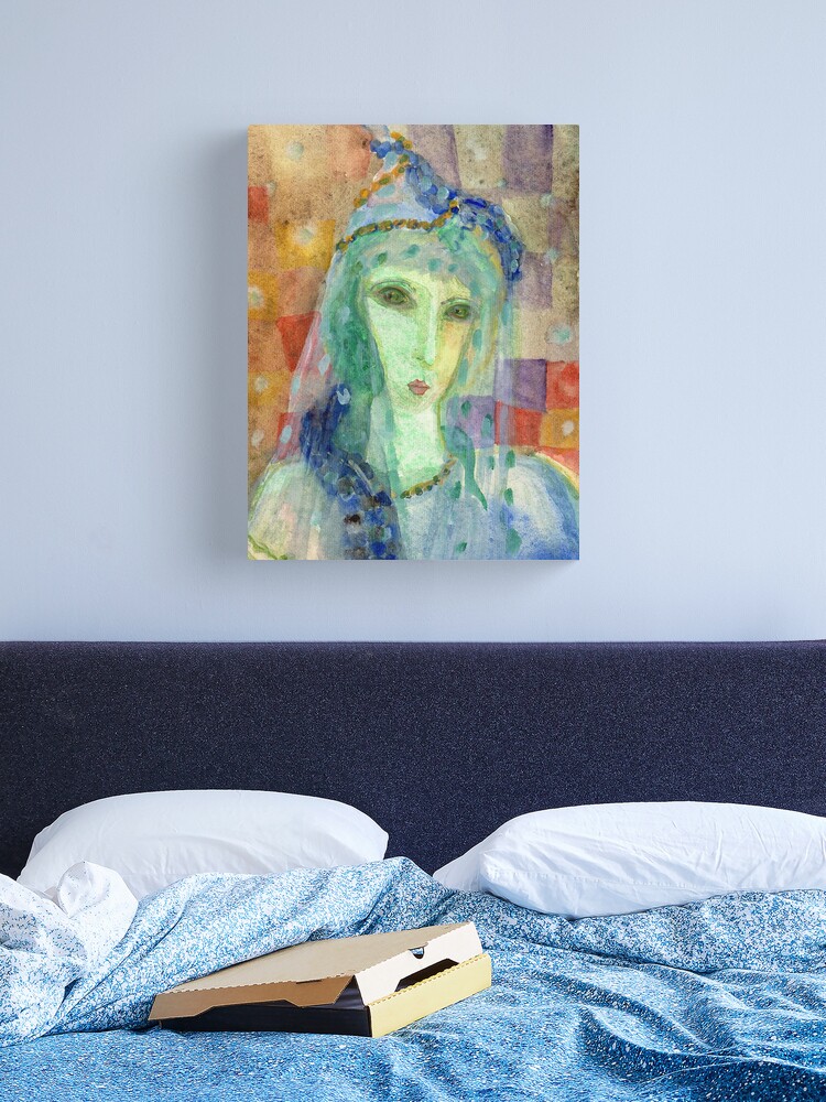Aperçu 1 sur 3. Impression sur toile avec l'œuvre Portrait n°061 - 1982 créée et vendue par jeanpaulperrenx.