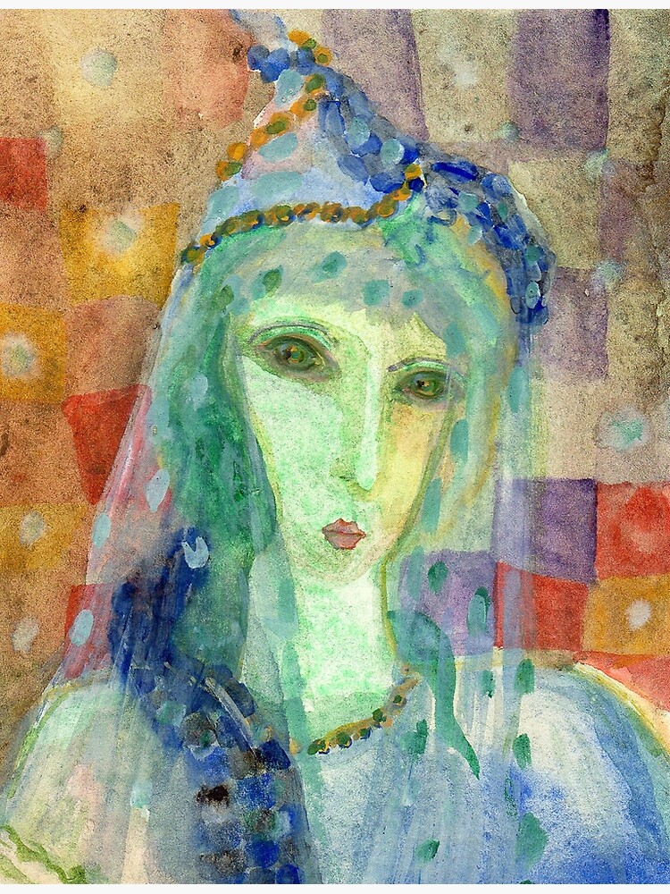 Aperçu 3 sur 3. Impression sur toile avec l'œuvre Portrait n°061 - 1982 créée et vendue par jeanpaulperrenx.