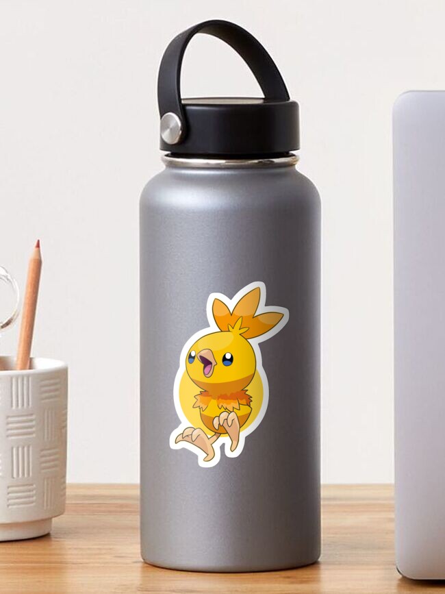 Pegatina Etiqueta Engomada De Torchic Brillante De Pokemon De Prototypicality Redbubble