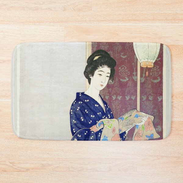 Item preview, Young woman in a summer kimono By Goyo Hashiguchi designed and sold by Tamas Das.