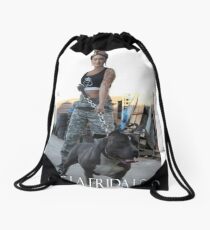Living La FRIDA Loca Drawstring Bag