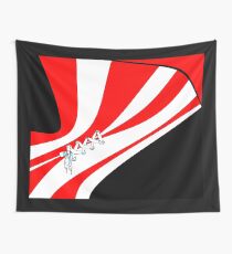 Candy Stripe Laced Corset Wall Tapestry