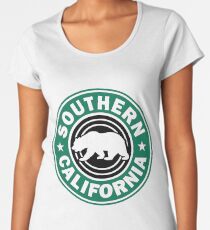 Süd-Kalifornien Premium Rundhals-Shirt