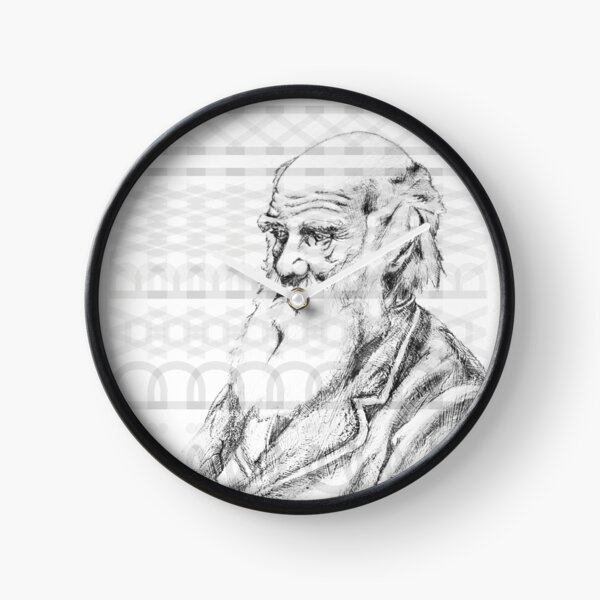 Charles Darwin Clock